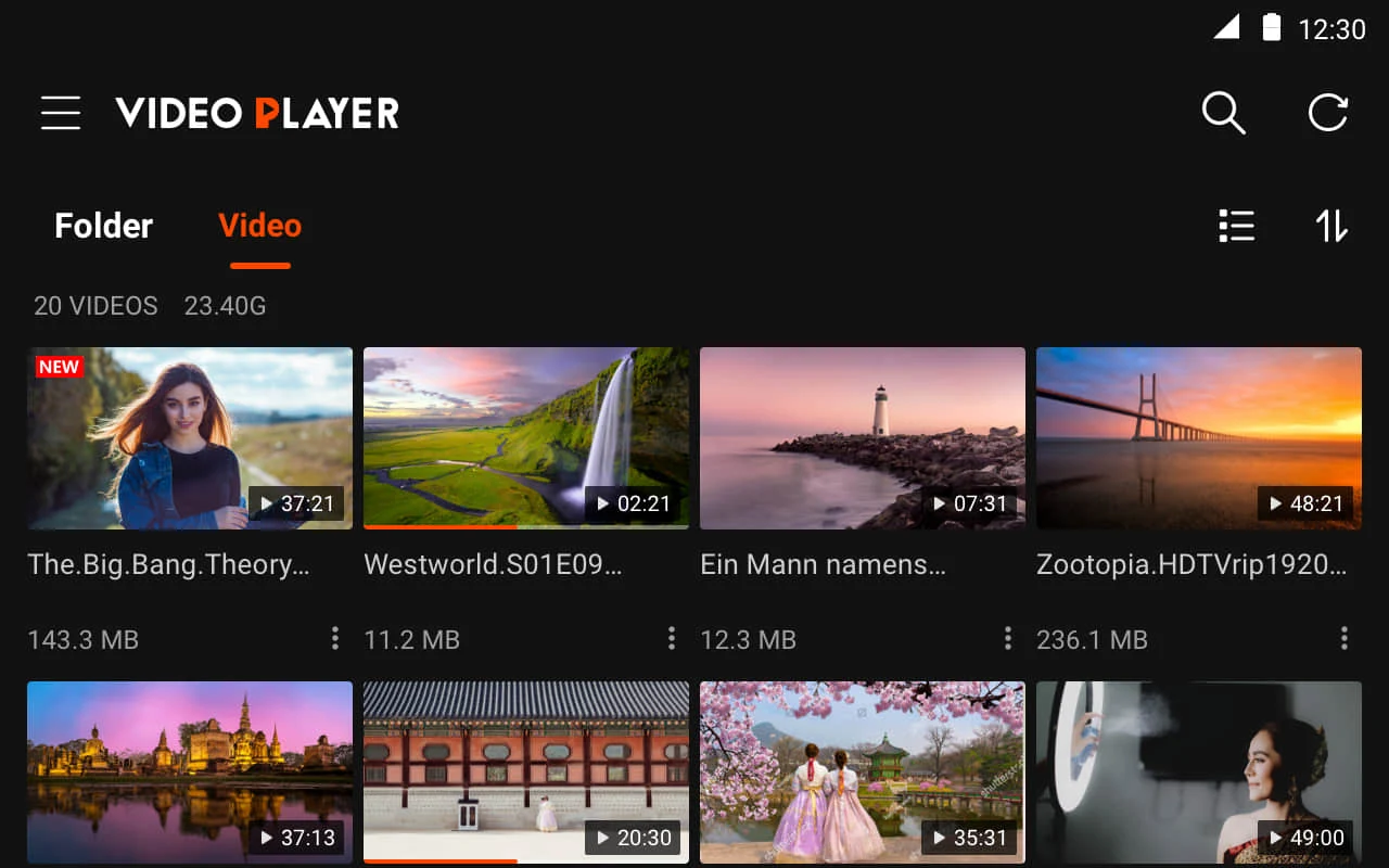 Video Player All Format HD screenshot